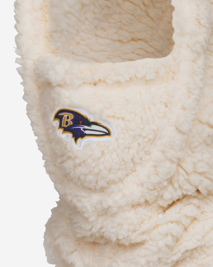 Baltimore Ravens Sherpa Hooded Gaiter FOCO - FOCO.com