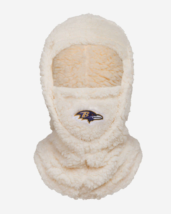 Baltimore Ravens Sherpa Hooded Gaiter FOCO - FOCO.com
