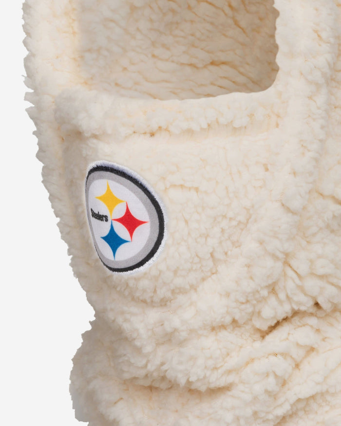 Pittsburgh Steelers Sherpa Hooded Gaiter FOCO - FOCO.com