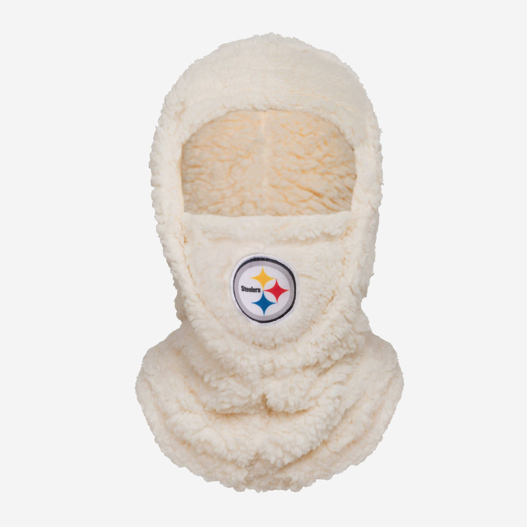 Pittsburgh Steelers Sherpa Hooded Gaiter FOCO - FOCO.com