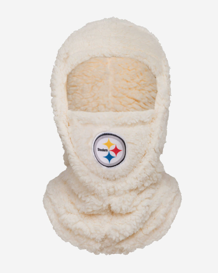 Pittsburgh Steelers Sherpa Hooded Gaiter FOCO - FOCO.com