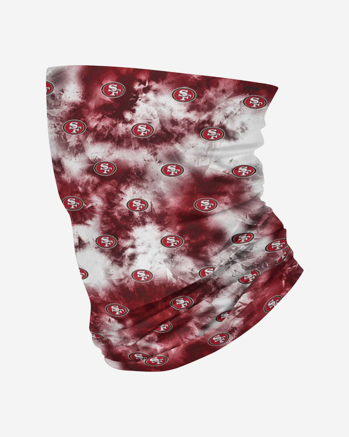 San Francisco 49ers Tie-Dye Gaiter Scarf FOCO - FOCO.com