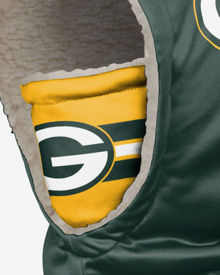 Green Bay Packers Thematic Hooded Gaiter FOCO - FOCO.com