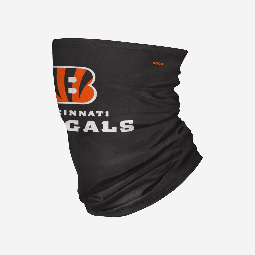 Cincinnati Bengals Team Logo Stitched Gaiter Scarf FOCO - FOCO.com