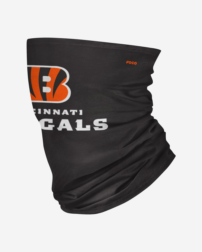 Cincinnati Bengals Team Logo Stitched Gaiter Scarf FOCO - FOCO.com