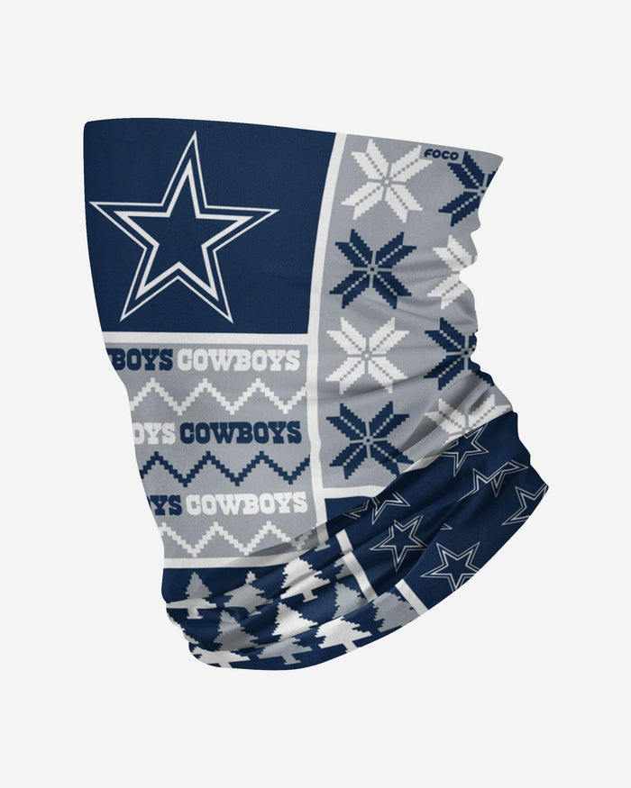 Dallas Cowboys Busy Block Gaiter Scarf FOCO - FOCO.com