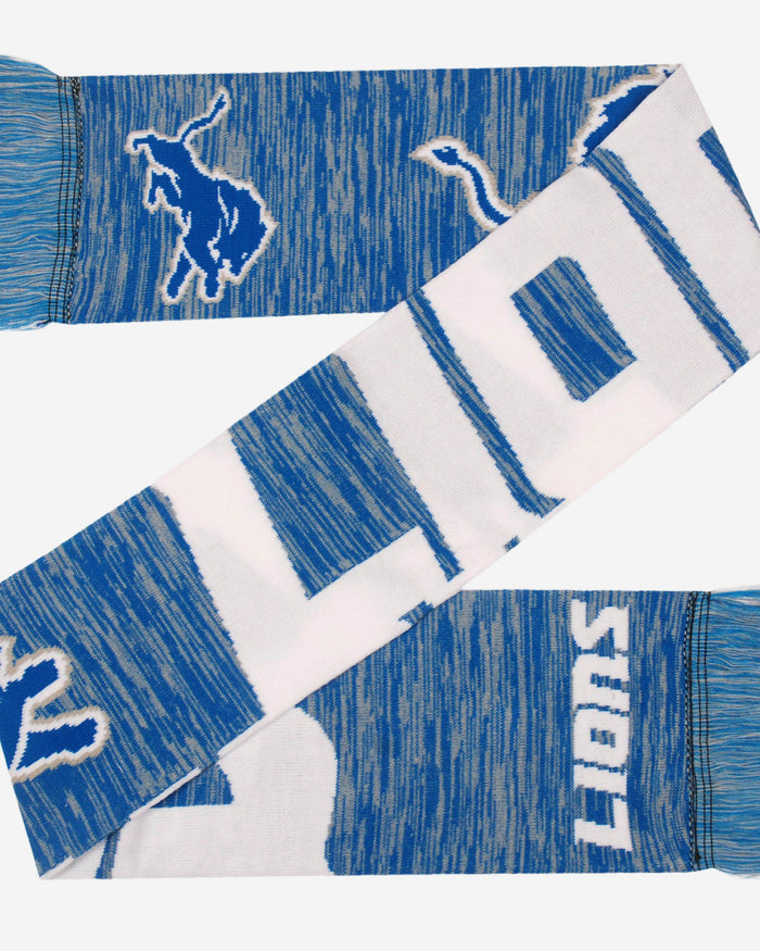 Detroit Lions Wordmark Colorblend Scarf FOCO - FOCO.com