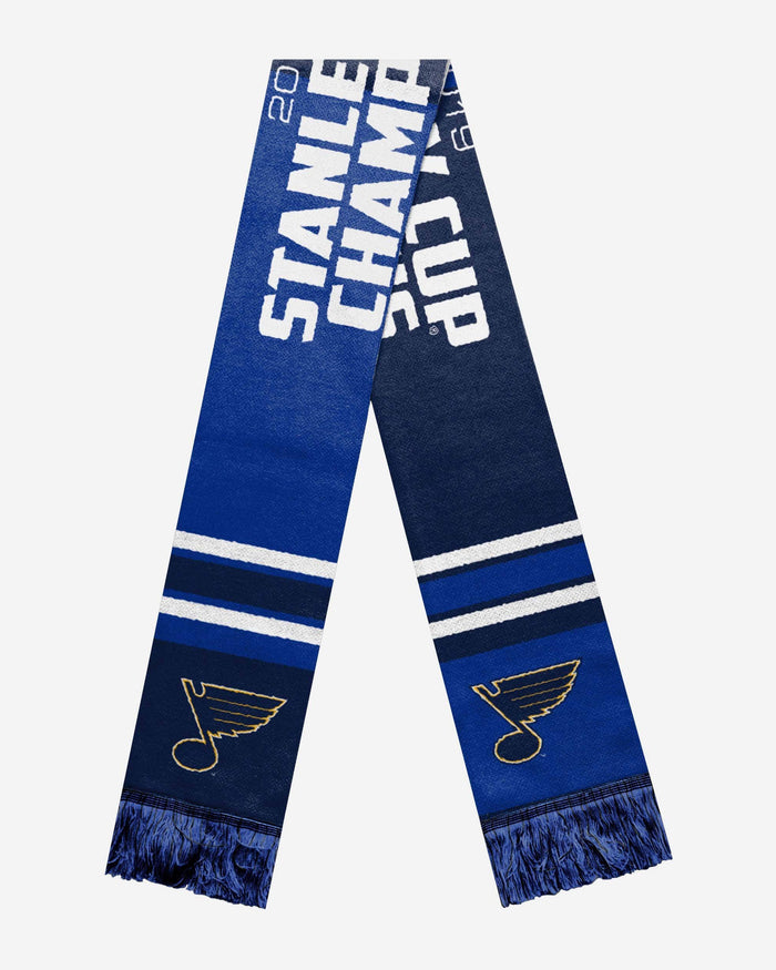 St Louis Blues 2019 Stanley Cup Champions Scarf FOCO - FOCO.com