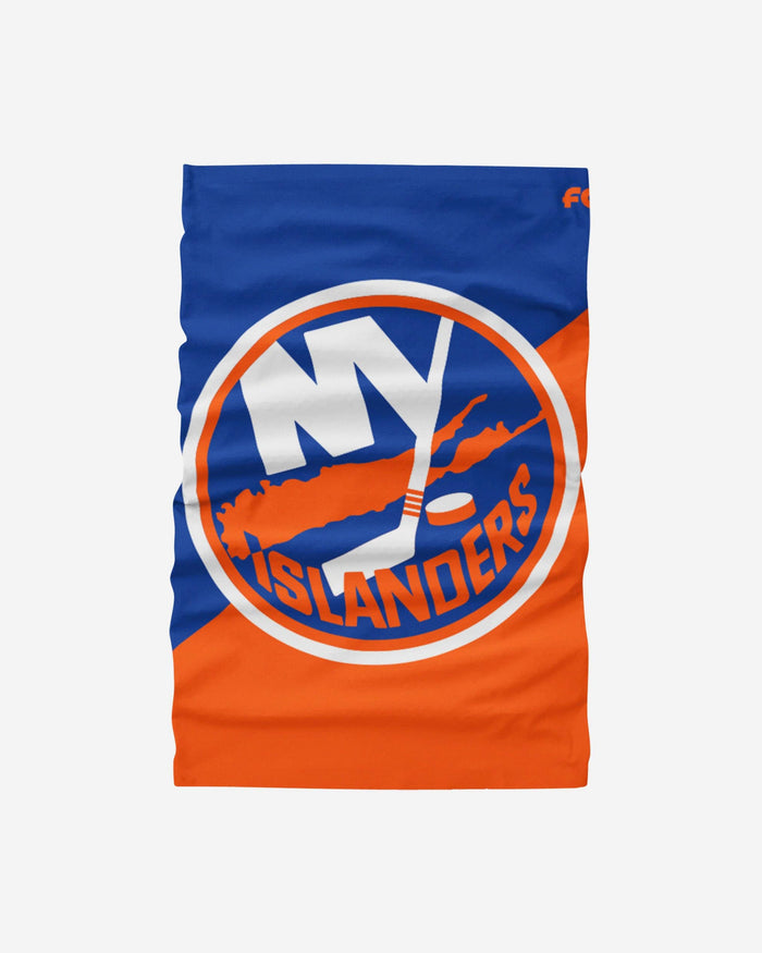 New York Islanders Big Logo Gaiter Scarf FOCO - FOCO.com