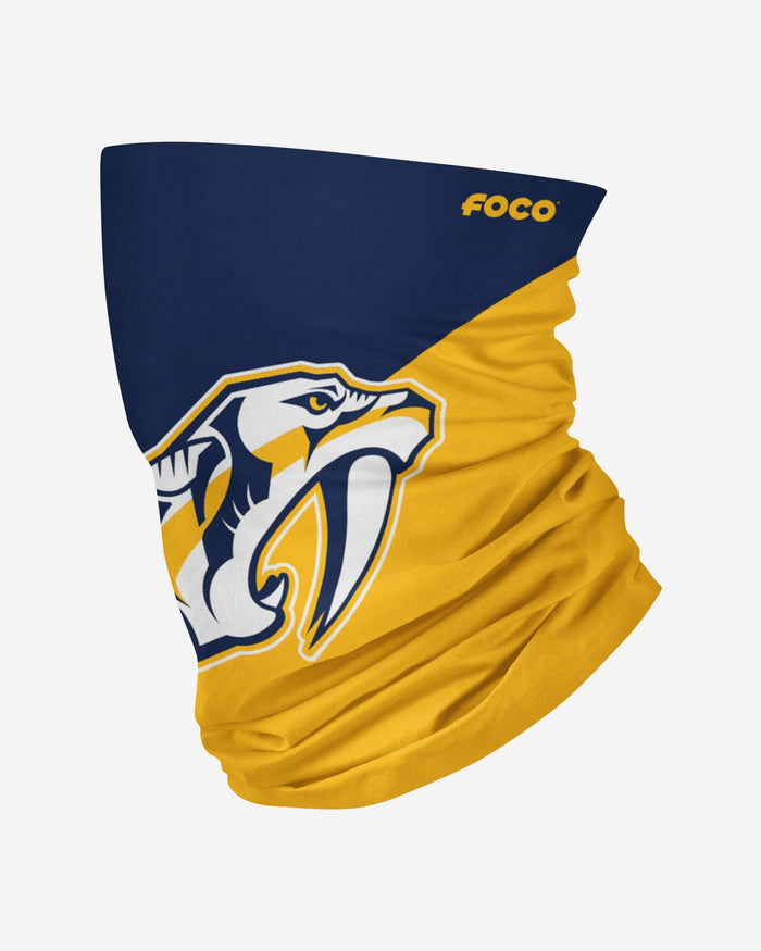 Nashville Predators Big Logo Gaiter Scarf FOCO Adult - FOCO.com