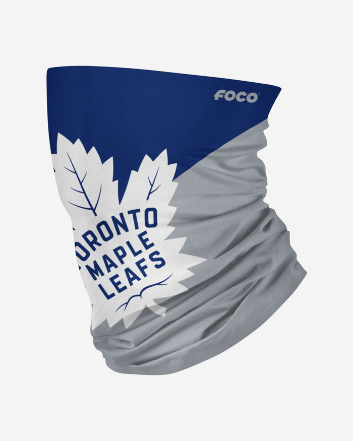 Toronto Maple Leafs Big Logo Gaiter Scarf FOCO Adult - FOCO.com