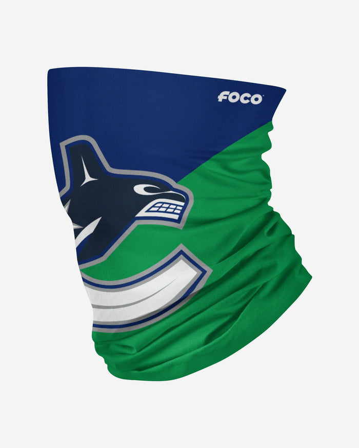 Vancouver Canucks Big Logo Gaiter Scarf FOCO Adult - FOCO.com