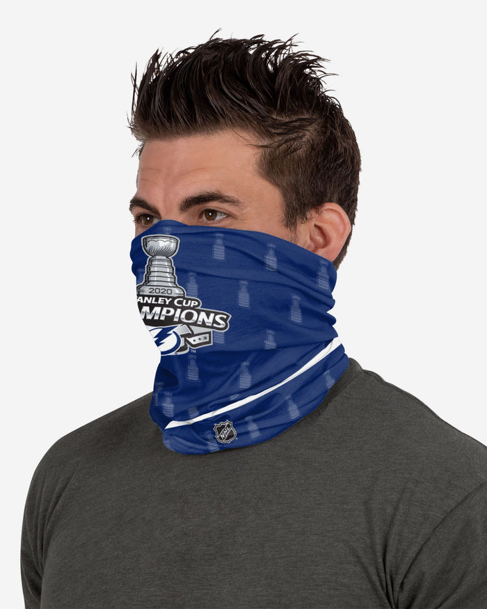 Tampa Bay Lightning 2020 Stanley Cup Champions Gaiter Scarf FOCO - FOCO.com