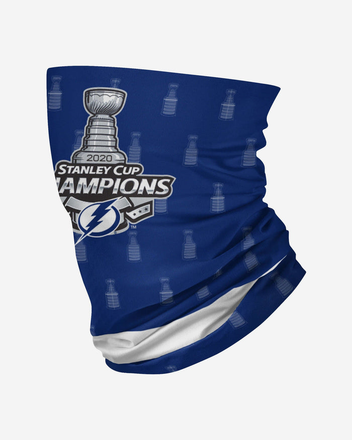 Tampa Bay Lightning 2020 Stanley Cup Champions Gaiter Scarf FOCO - FOCO.com