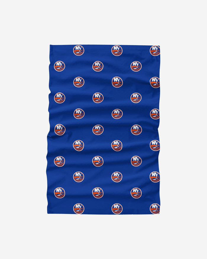 New York Islanders Mini Print Logo Gaiter Scarf FOCO - FOCO.com