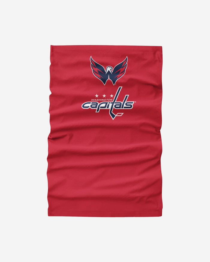 Washington Capitals Team Logo Stitched Gaiter Scarf FOCO - FOCO.com