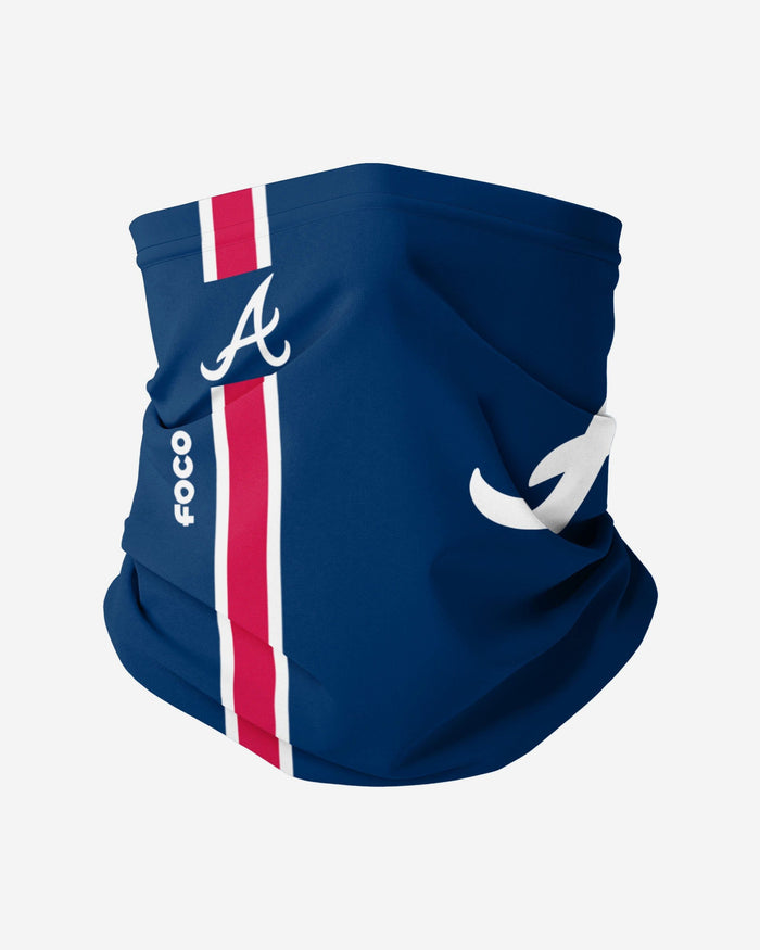 Atlanta Braves Big Logo Gameday Gaiter Scarf FOCO - FOCO.com