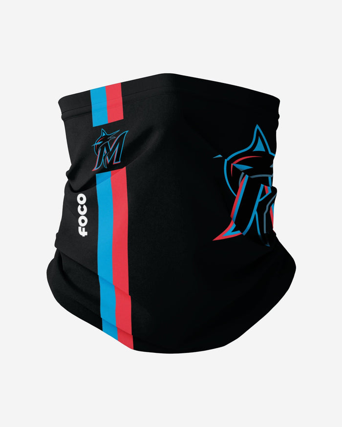 Miami Marlins Big Logo Gameday Gaiter Scarf FOCO - FOCO.com