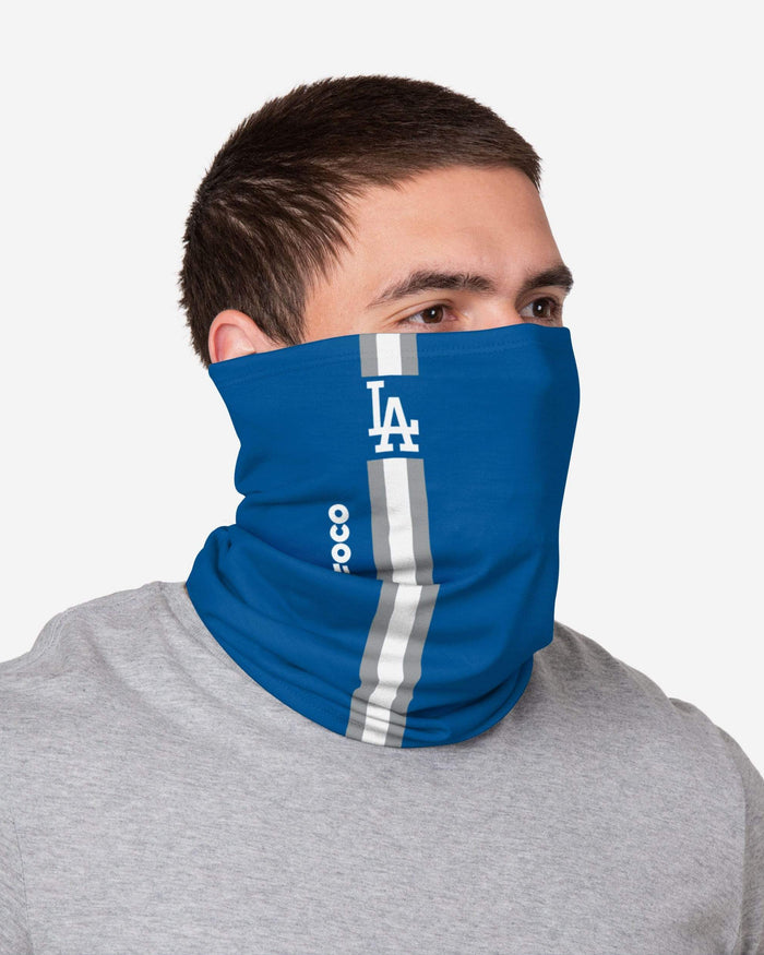 Los Angeles Dodgers Big Logo Gameday Gaiter Scarf FOCO - FOCO.com