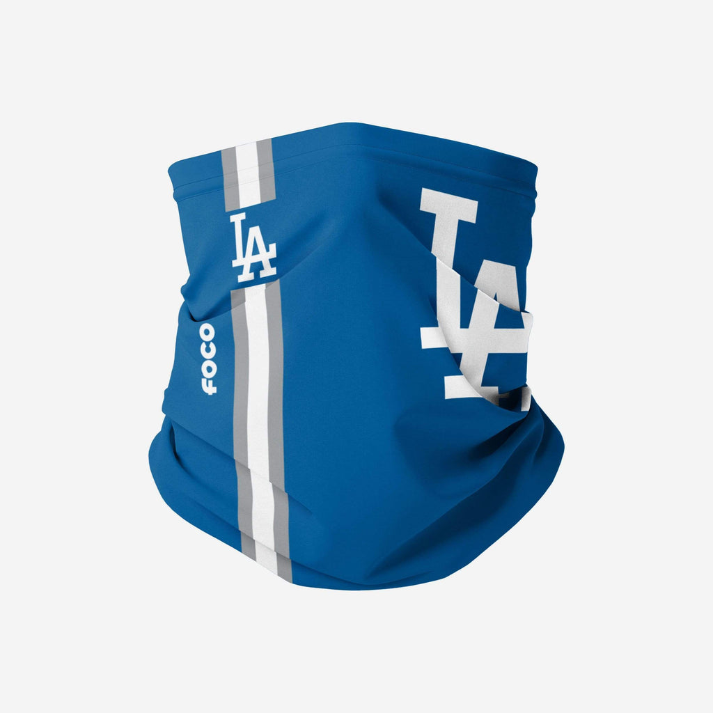 Los Angeles Dodgers Big Logo Gameday Gaiter Scarf FOCO - FOCO.com