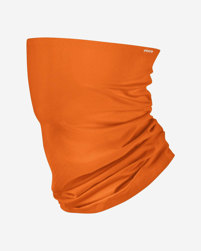 Solid Orange Gaiter Scarf FOCO - FOCO.com