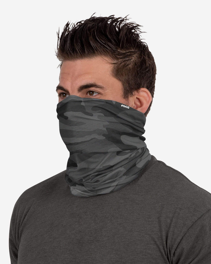 Black Camo Gaiter Scarf FOCO - FOCO.com