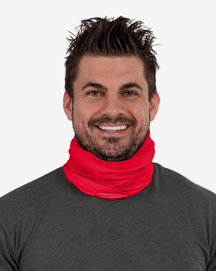 Red Camo Gaiter Scarf FOCO - FOCO.com