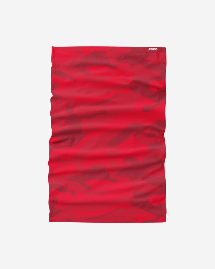 Red Camo Gaiter Scarf FOCO - FOCO.com