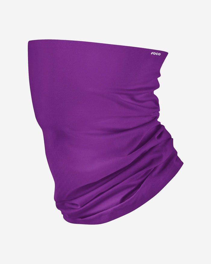 Solid Purple Gaiter Scarf FOCO - FOCO.com