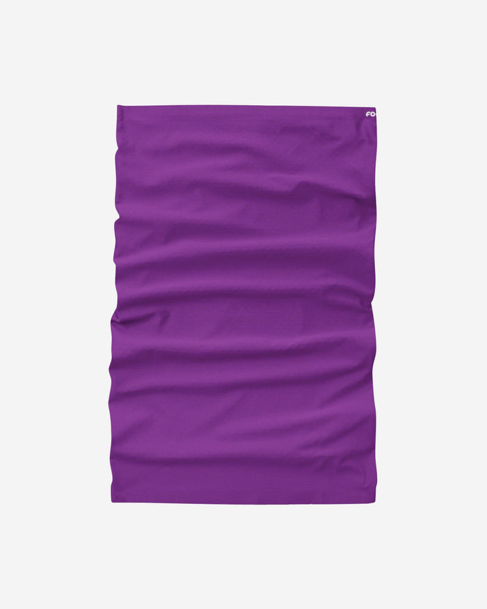 Solid Purple Gaiter Scarf FOCO - FOCO.com