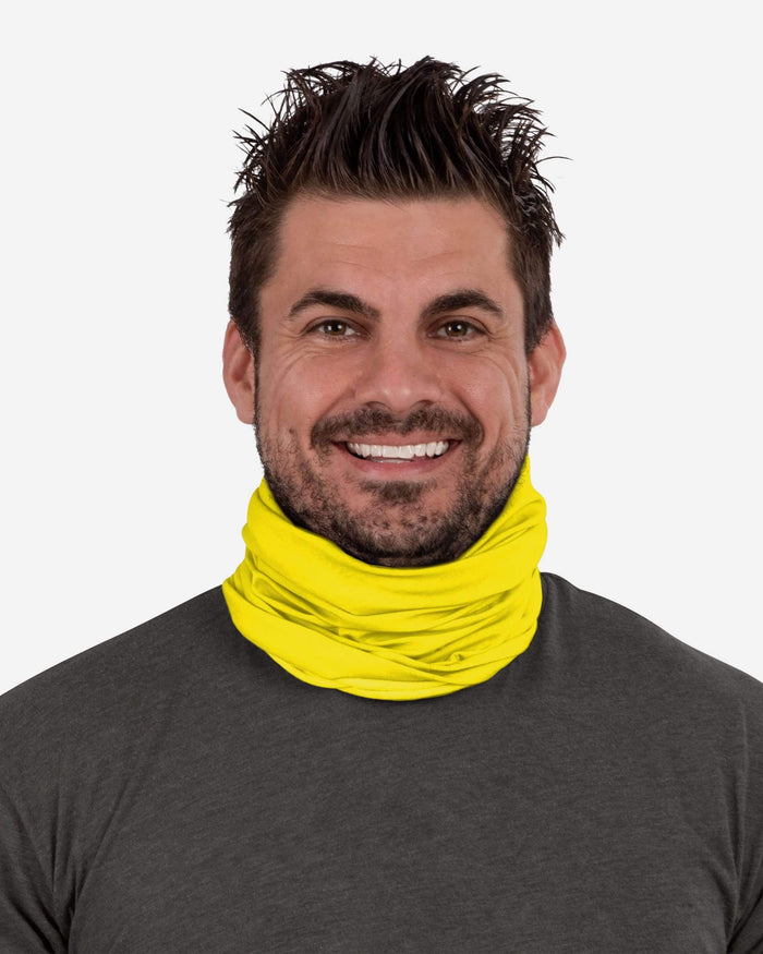 Solid Yellow Gaiter Scarf FOCO - FOCO.com