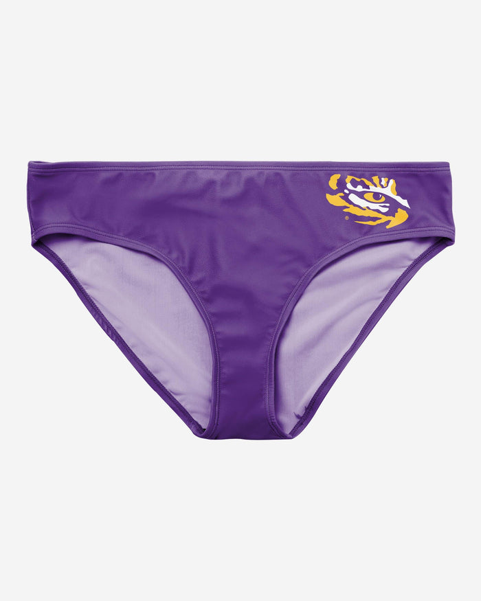 LSU Tigers Womens Mini Logo Bikini Bottom FOCO - FOCO.com