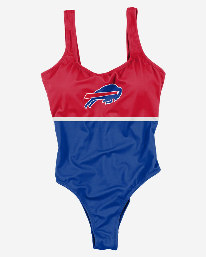 Buffalo Bills Womens Beach Day One Piece Bathing Suit FOCO - FOCO.com