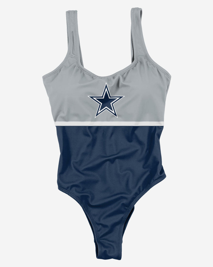 Dallas Cowboys Womens Beach Day One Piece Bathing Suit FOCO - FOCO.com