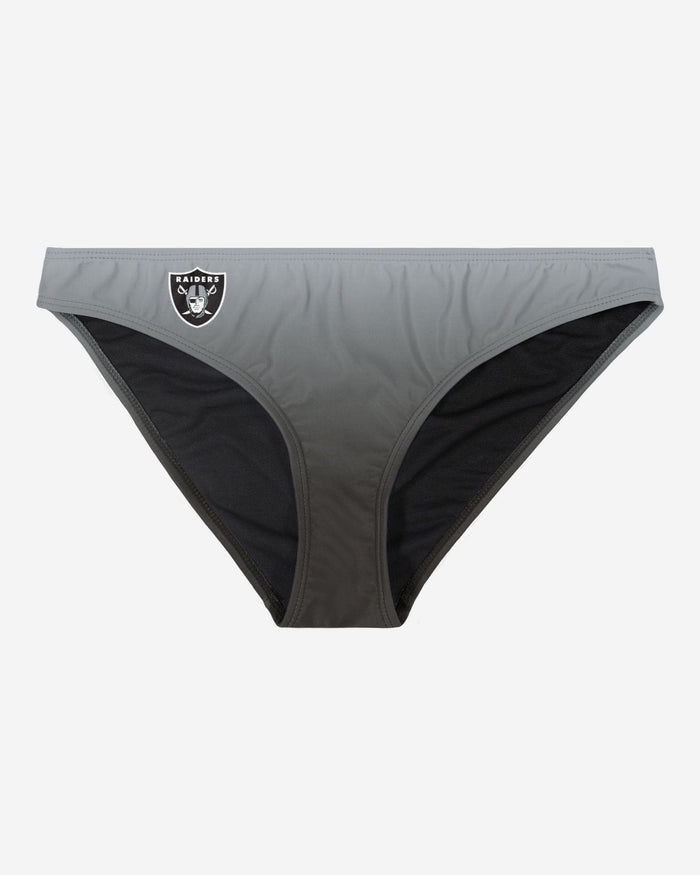 Las Vegas Raiders Womens Gradient Big Logo Bikini Bottom FOCO - FOCO.com