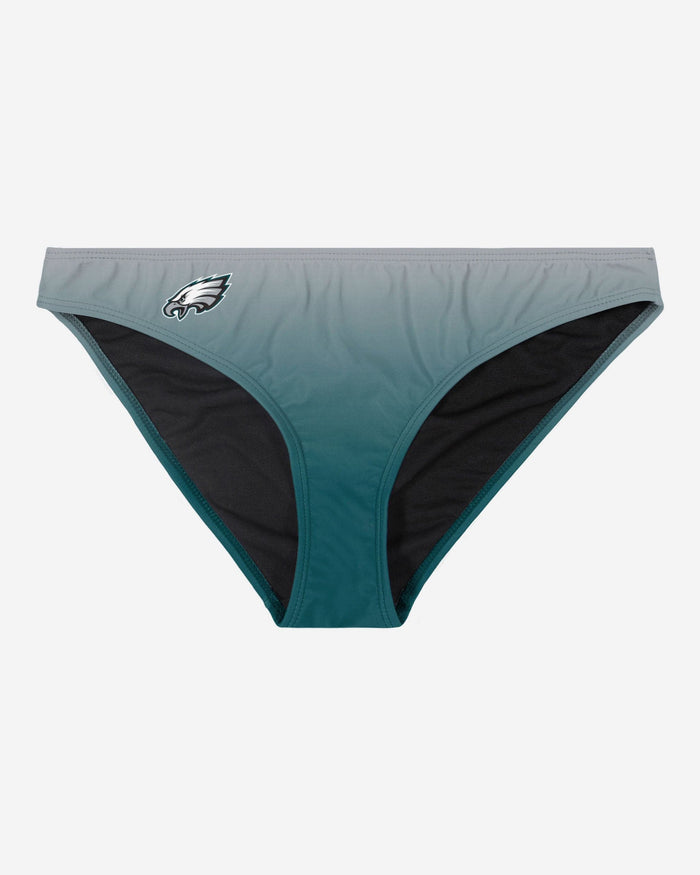 Philadelphia Eagles Womens Gradient Big Logo Bikini Bottom FOCO - FOCO.com