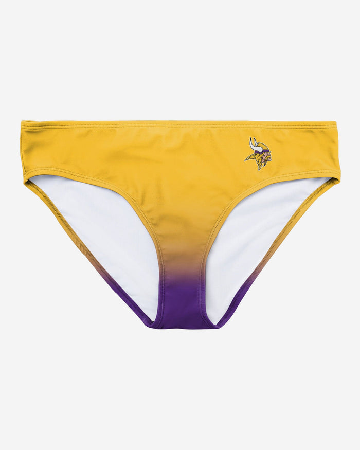 Minnesota Vikings Womens Gametime Gradient Bikini Bottom FOCO - FOCO.com