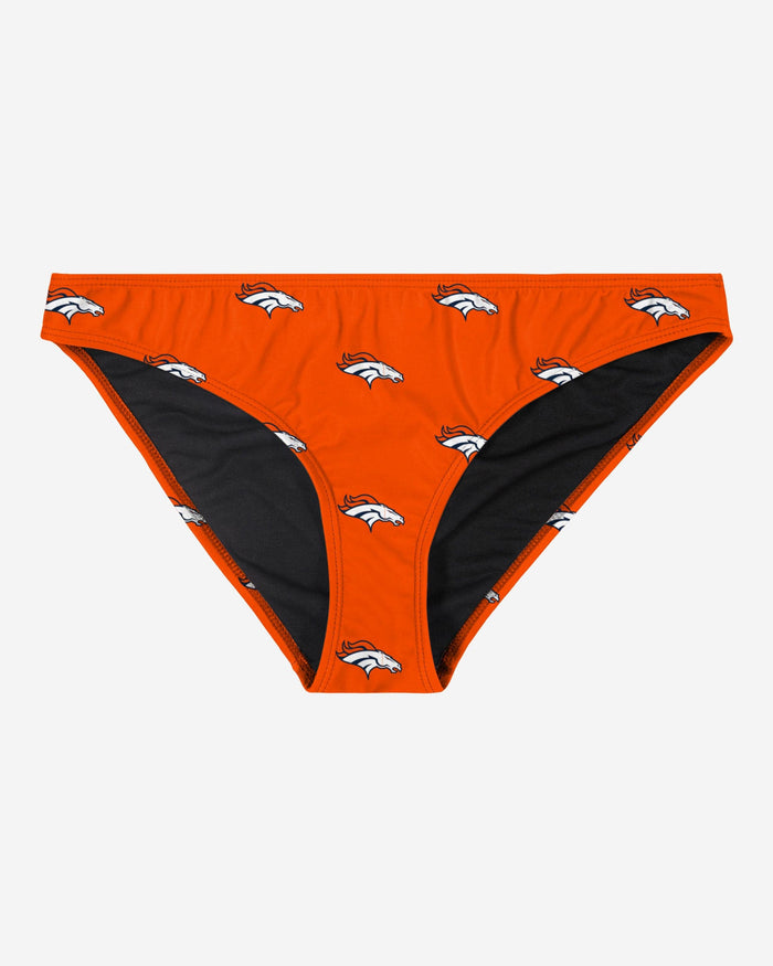 Denver Broncos Womens Mini Print Bikini Bottom FOCO - FOCO.com