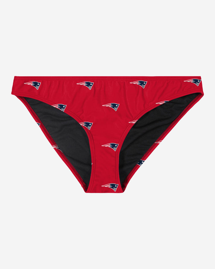 New England Patriots Womens Mini Print Bikini Bottom FOCO - FOCO.com