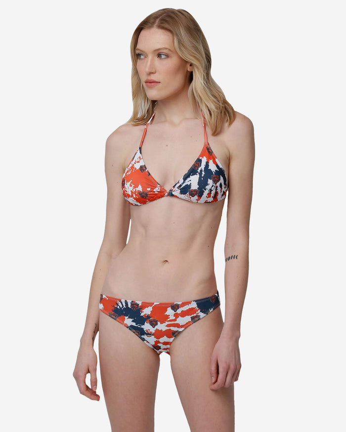 Chicago Bears Womens Paint Splash Bikini Bottom FOCO - FOCO.com