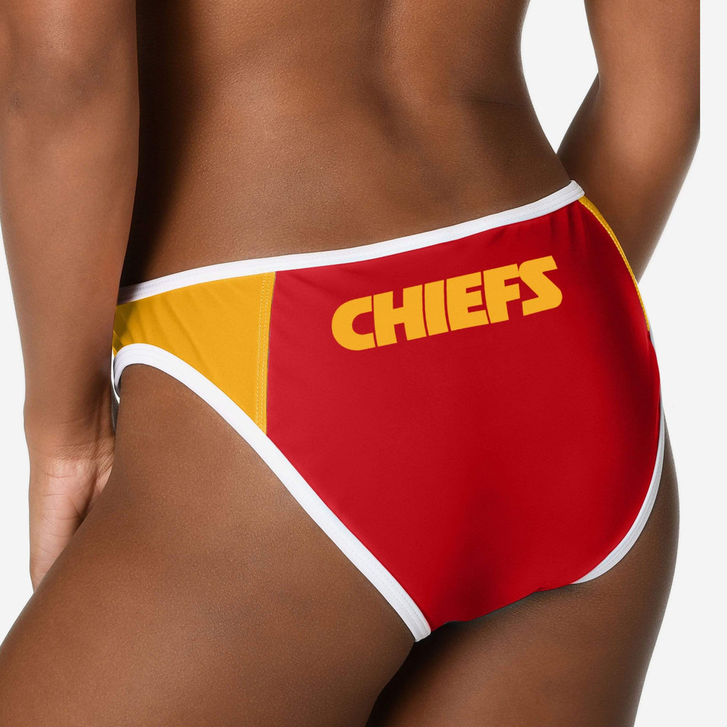 Kansas City Chiefs Team Logo Bikini Bottom FOCO - FOCO.com