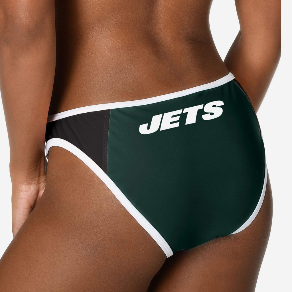 New York Jets Team Logo Bikini Bottom FOCO - FOCO.com