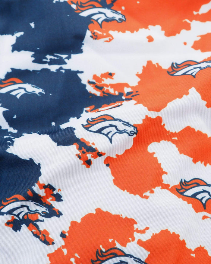 Denver Broncos Womens Paint Splash Bikini Top FOCO - FOCO.com