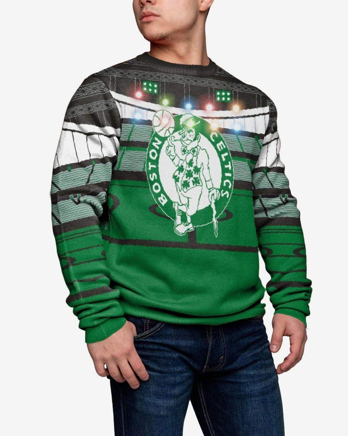 Boston Celtics Light Up Bluetooth Sweater FOCO S - FOCO.com