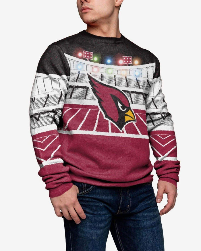 Arizona Cardinals Light Up Bluetooth Sweater FOCO 3XL - FOCO.com