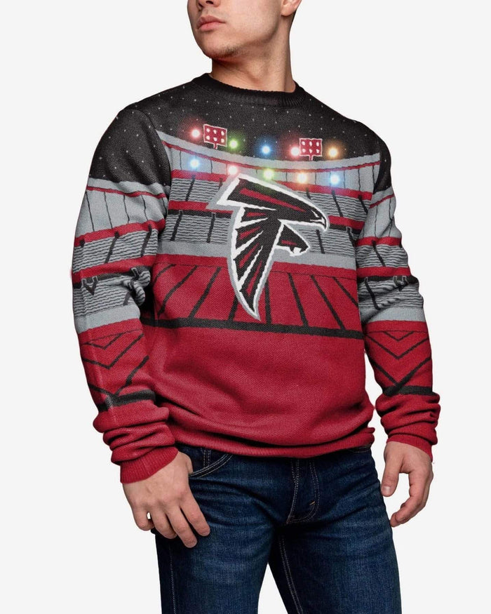 Atlanta Falcons Light Up Bluetooth Sweater FOCO S - FOCO.com