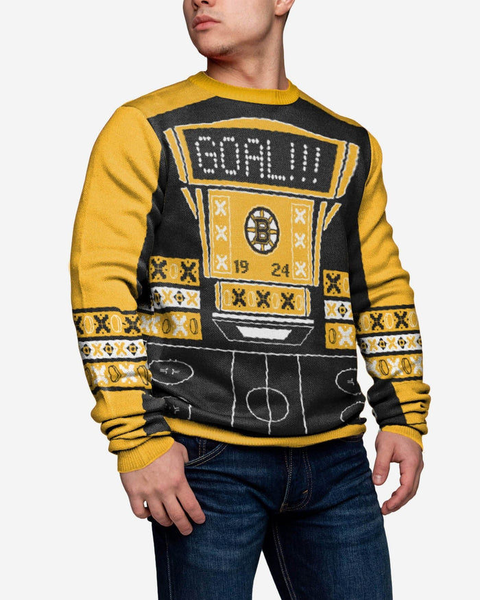 Boston Bruins Ugly Light Up Sweater FOCO - FOCO.com