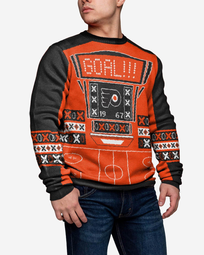 Philadelphia Flyers Ugly Light Up Sweater FOCO - FOCO.com