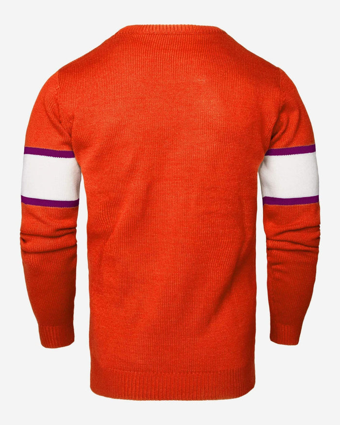 Clemson Tigers Vintage Stripe Sweater FOCO - FOCO.com