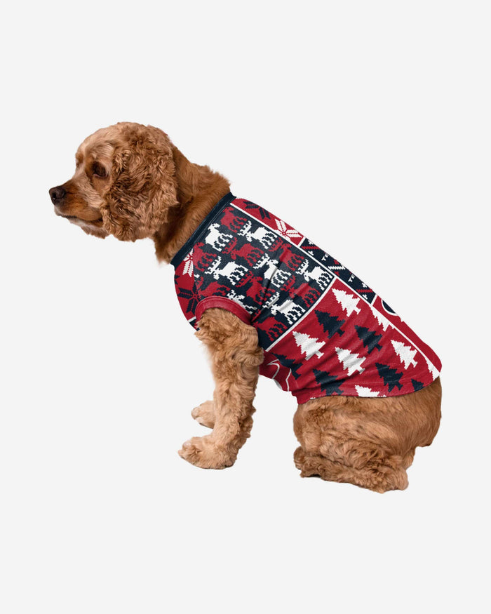 Houston Texans Busy Block Dog Sweater FOCO XS - FOCO.com